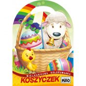 Książeczka edukacyjna Niko Wielkanocna kolorowanka. Koszyczek