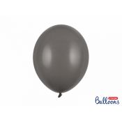 Balon gumowy Partydeco Strong Pastel Grey 100 szt. szary 300mm (SB14P-091)