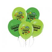 Balon gumowy Godan Game on, 5 szt. zielony 300mm 12cal (GZ-GAMO)