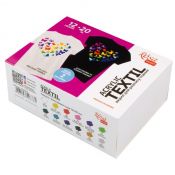 Farba do tkanin Rosa kolor: mix 20ml 12 kolor.