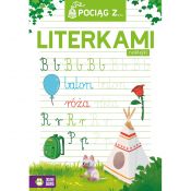 Książeczka edukacyjna Zielona Sowa Pociąg z literkami