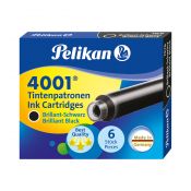 Naboje krótkie Pelikan TP/6 301218 czarny (100401546)