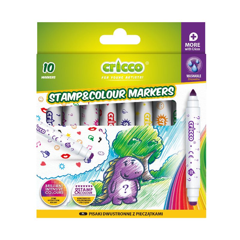Flamaster Cricco 10 kol. (CR388k10)