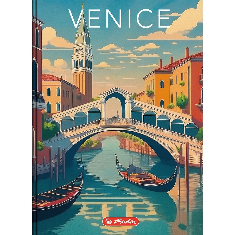 Brulion Herlitz Retro City A6 96k. 70g krata (400196851)