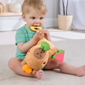 Pluszak Fisher Price KAPIBARA SENSORYCZNA PRZYTULANKA (HYR54)
