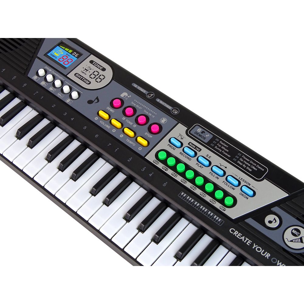 Organy Lean Keyboard MQ4919 Mikrofon Organki 49 Klawiszy (14615)