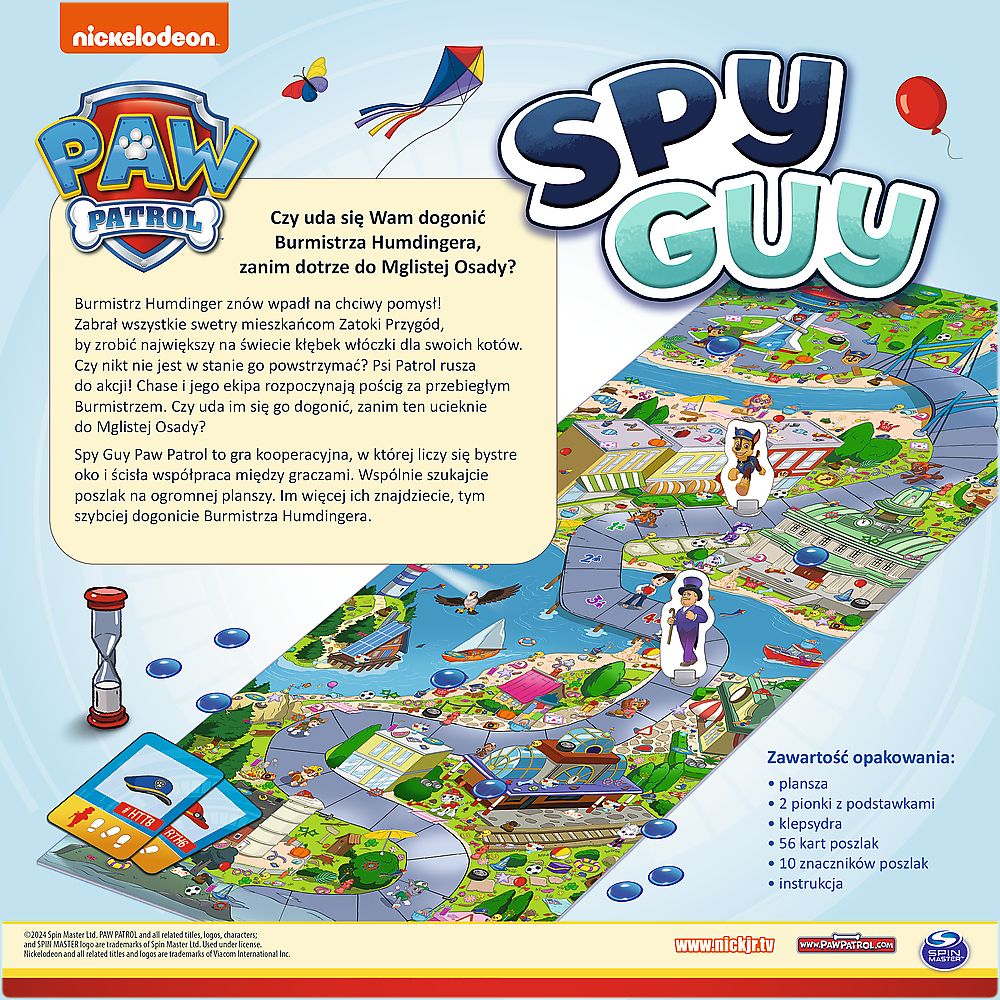 Gra planszowa Trefl Paw Patrol Spy Guy (02696)