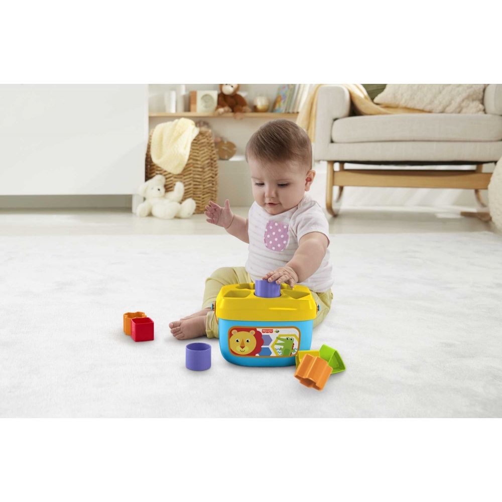 Klocki plastikowe Fisher Price pierwsze klocki malucha (ffc84)