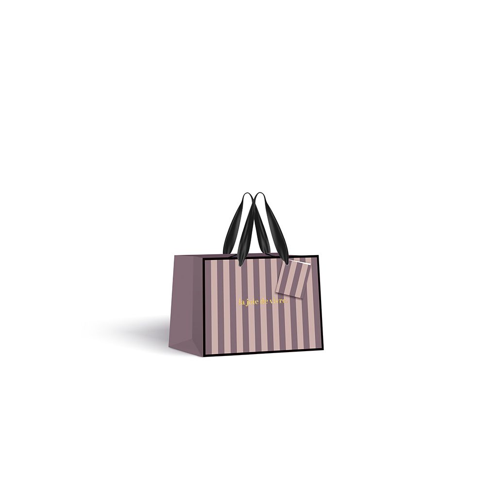 Torba prezentowa GOLD 18x23x10 A5 Interdruk (190g mała pozioma)