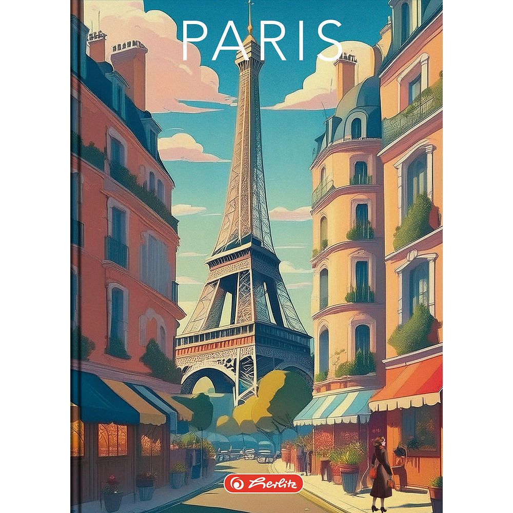 Brulion Herlitz Retro City A6 96k. 70g krata (400196851)