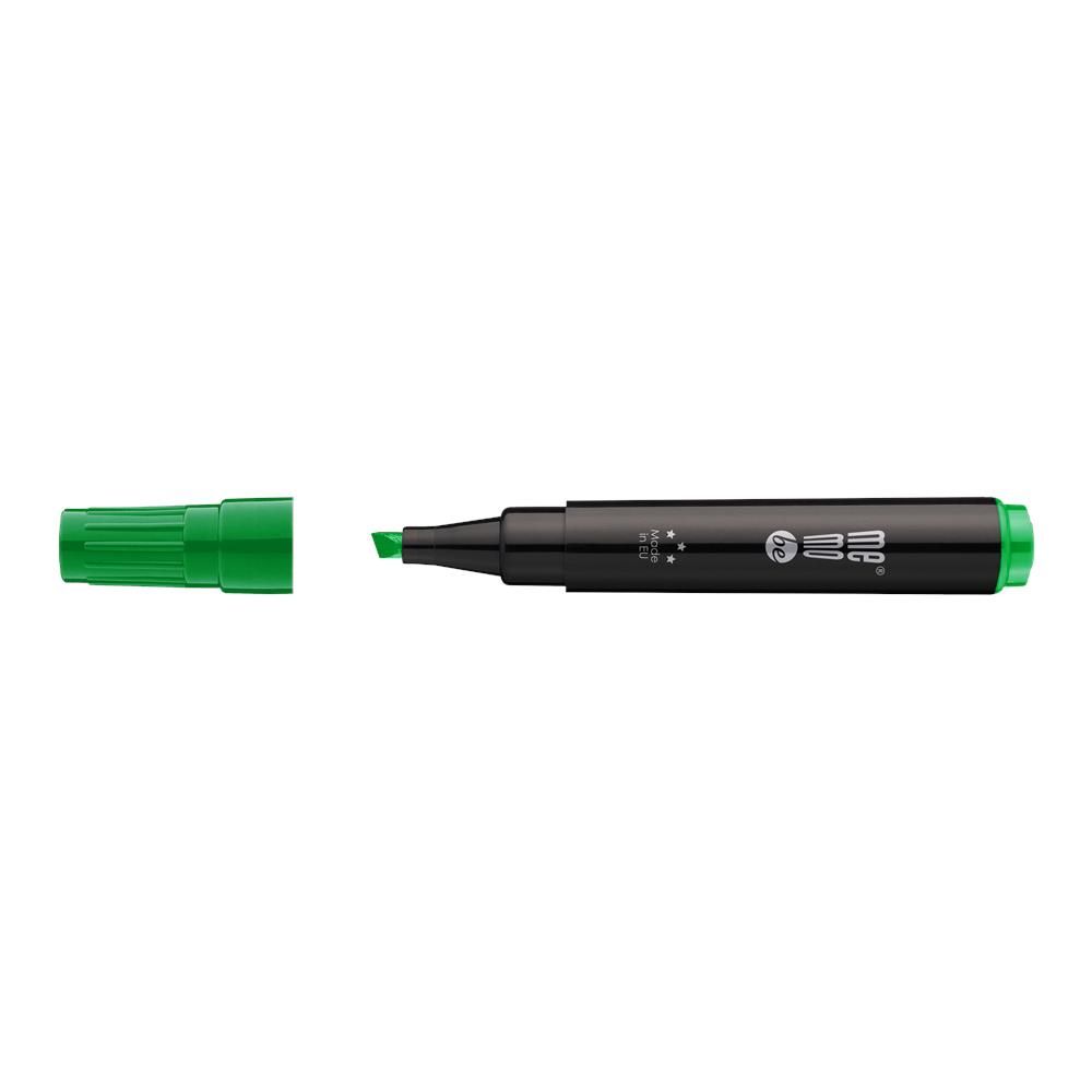 Marker permanentny Memobe zielony zielony 1-4mm ścięta końcówka (MM201-04)