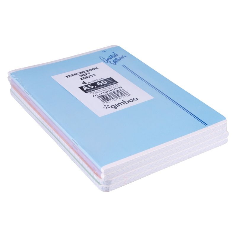 Zeszyt Gimboo A5 60k. 70g kratkax208 (16256171-99)