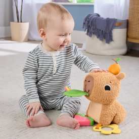 Pluszak Fisher Price KAPIBARA SENSORYCZNA PRZYTULANKA (HYR54)
