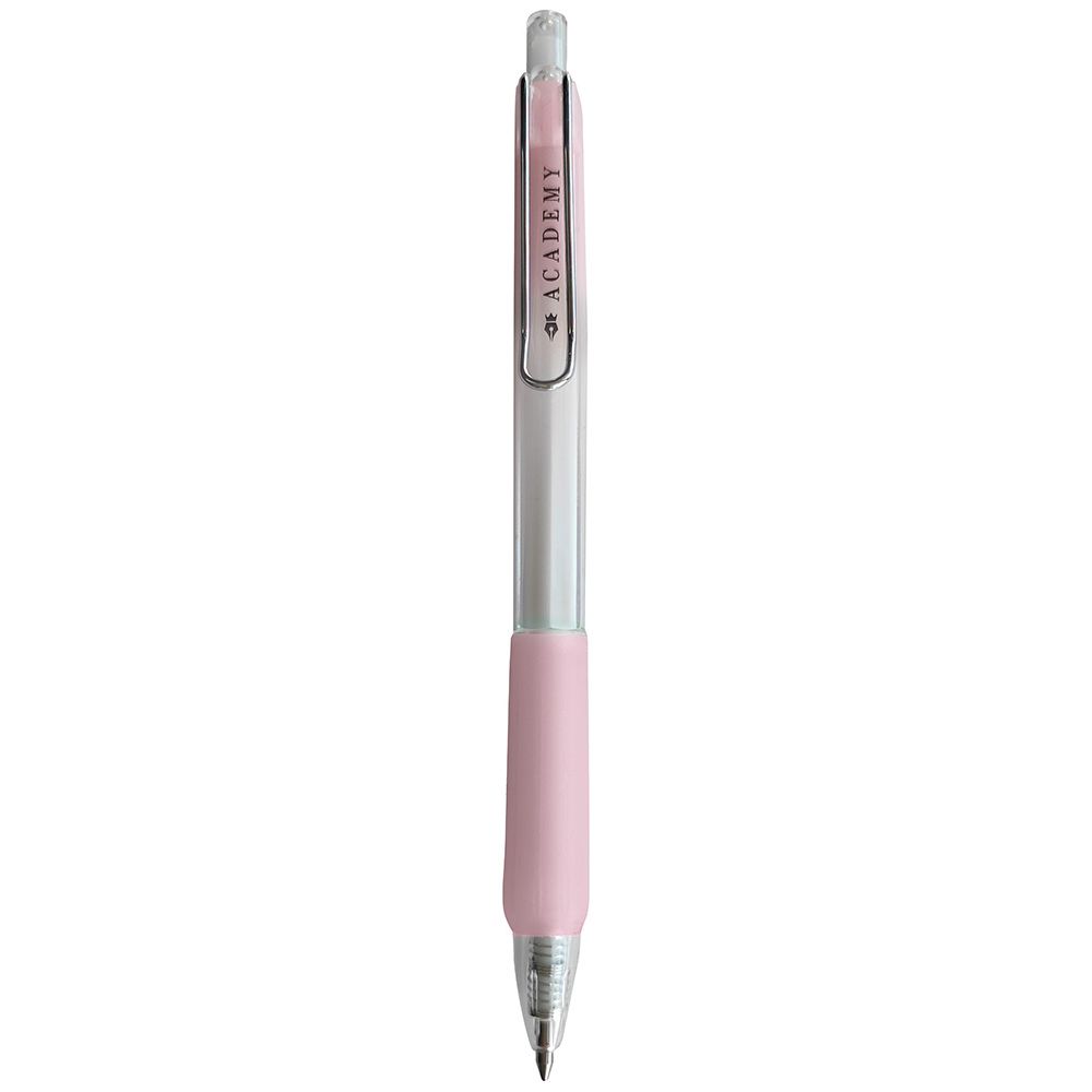 Długopis żelowy PASTEL ACADEMY automatyczny SILKY z gripem niebieski 0,7mm Interdruk (żelowy)
