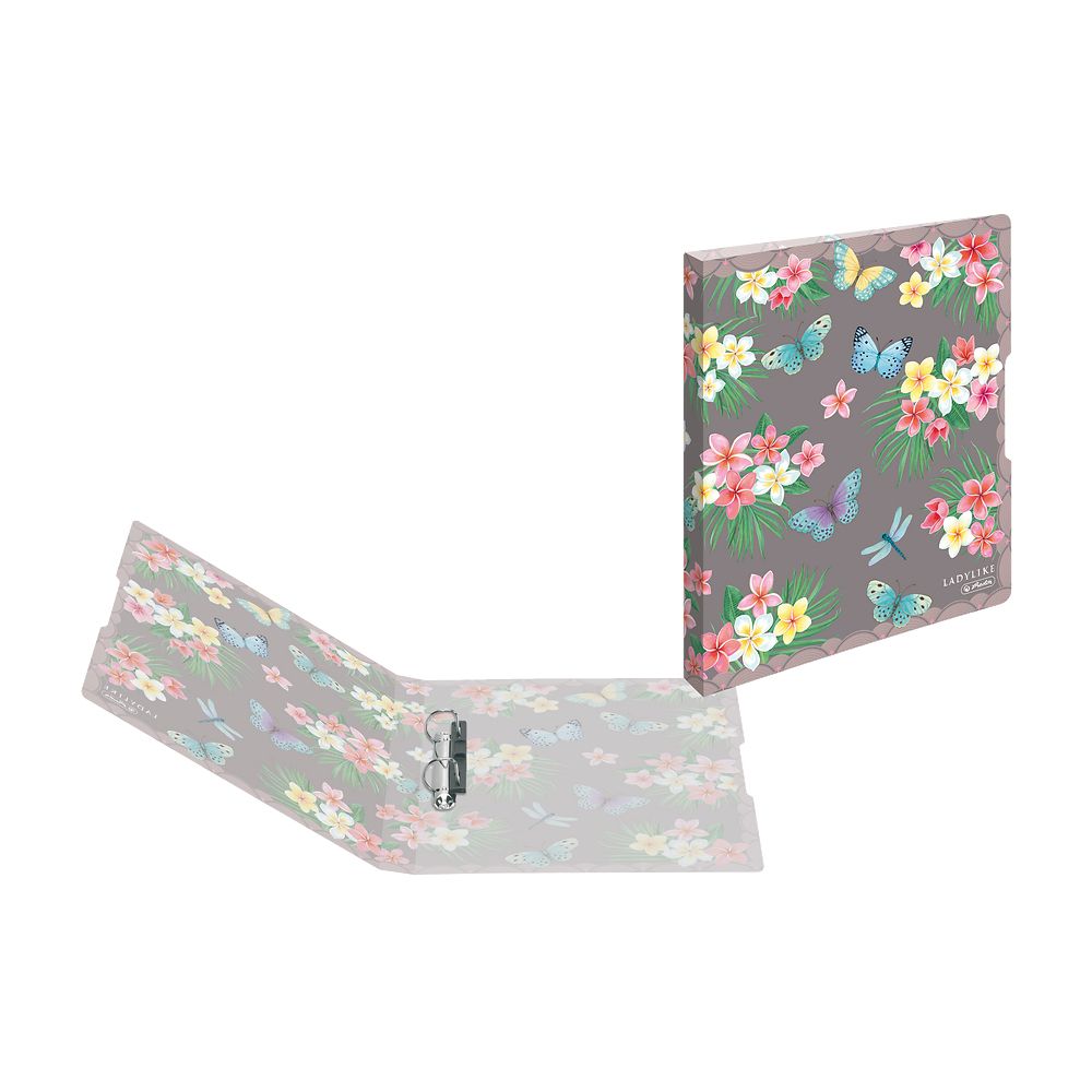 Segregator ringowy Herlitz 50044047 LadyLike Butterflies A4 25mm (300001533)