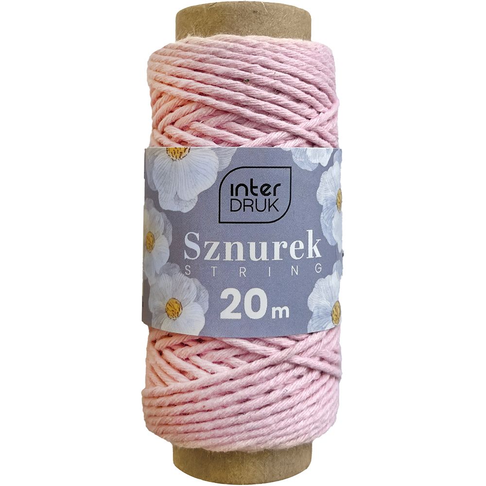 Sznurek Interdruk szurek PASTEL 5902277345530 20m (20m)
