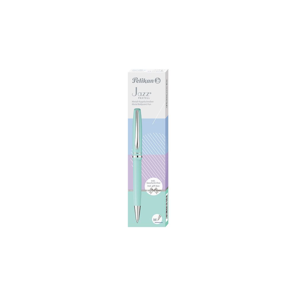 Długopis Pelikan Jazz Pastel mint etui niebieski (400197485)
