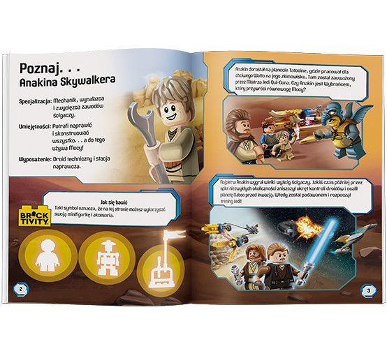 Książeczka edukacyjna Ameet LEGO® Star Wars™. Wybraniec (LNC 6316)