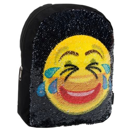 Plecak Starpak z cekinami emoji (388279)