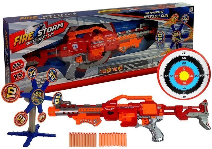 Karabin Lean na Piankowe Strzałki z Tarczą Obrotowy Cel 66 cm (7522)