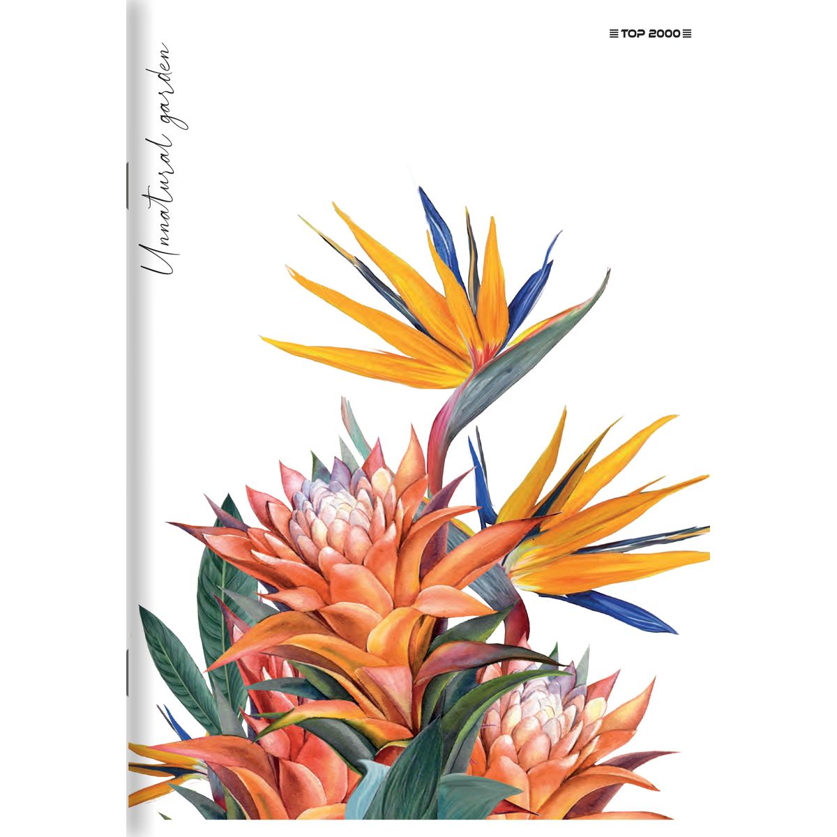 Zeszyt Top 2000 FLOWERS A5 32k. 70g linia (400169418)