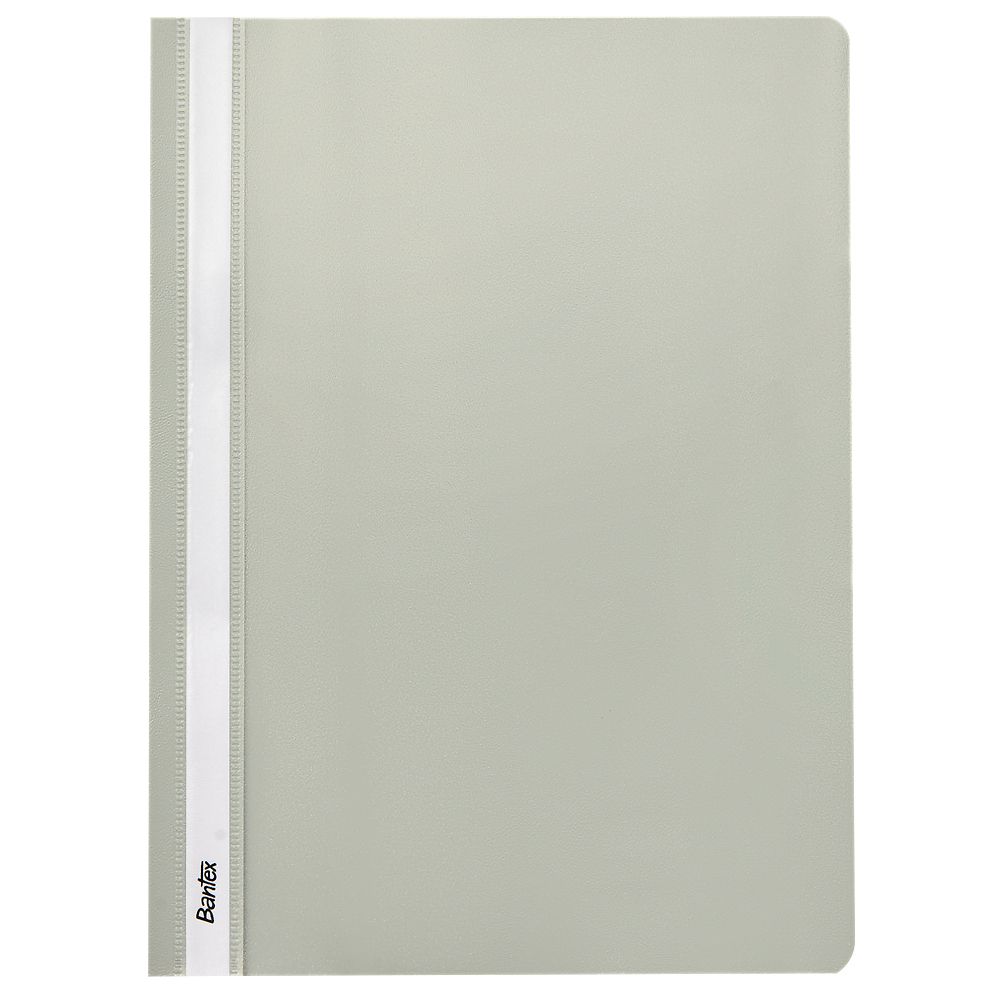 Skoroszyt Bantex PP Standard A4 szary polipropylen PP (400076726)