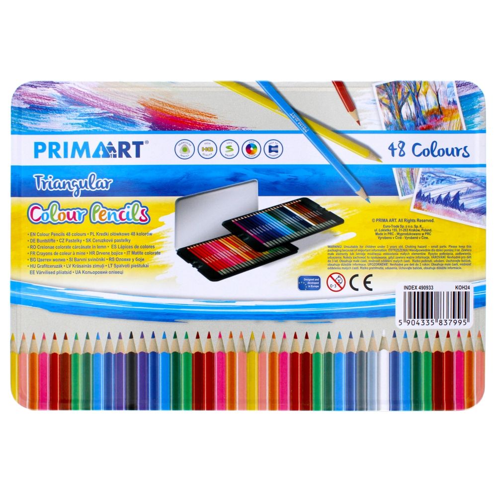 Kredki ołówkowe Prima Art 48 kol. (490933)