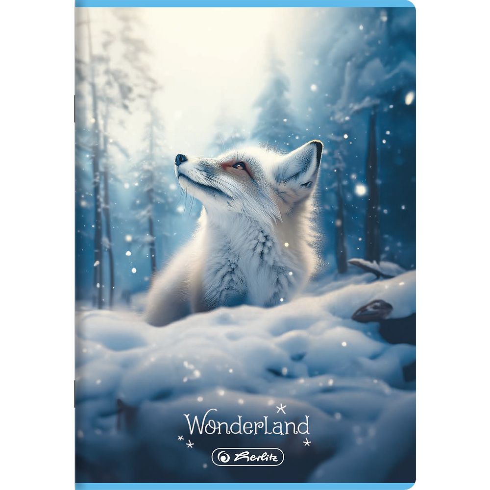 Zeszyt Herlitz Wonderland A5 32k. 70g linia podwójna kolorowa (400196831)