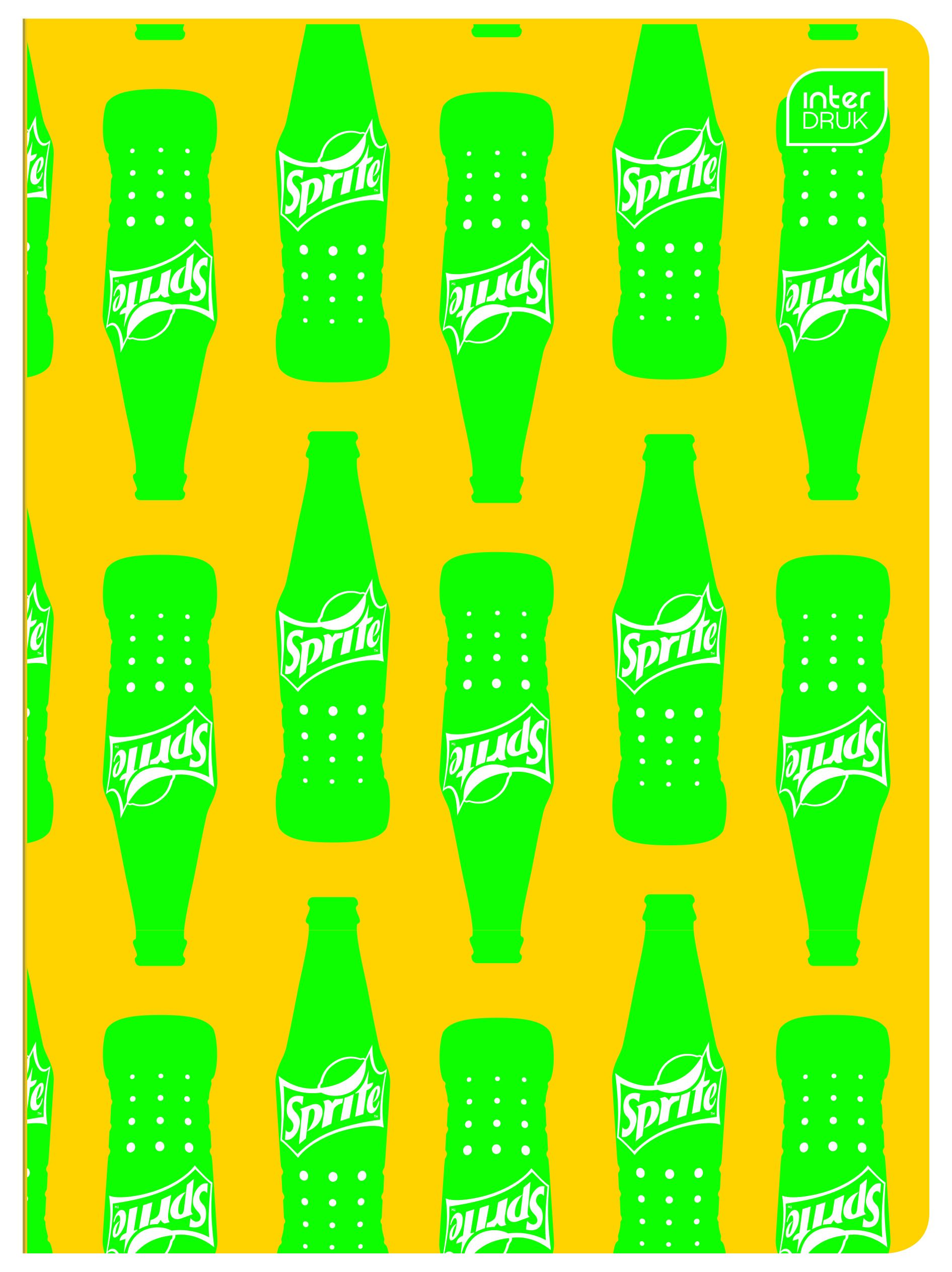 Zeszyt COCA COLA MAT+UV A5 32k. 70g trzy linie Interdruk