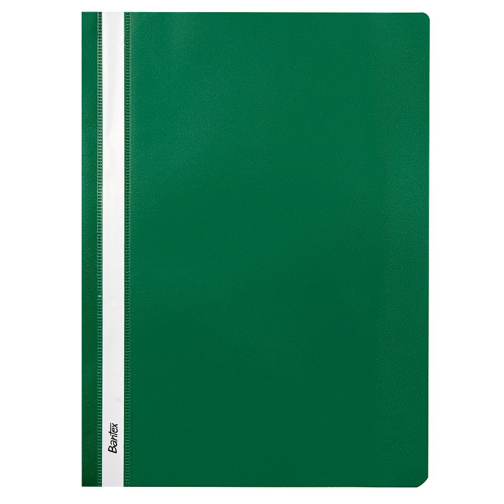 Skoroszyt Bantex A4 zielony polipropylen PP (400076725)