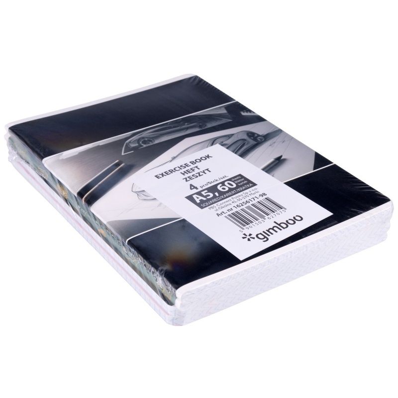 Zeszyt Gimboo A5 60k. 70g kratka (16256171-98)