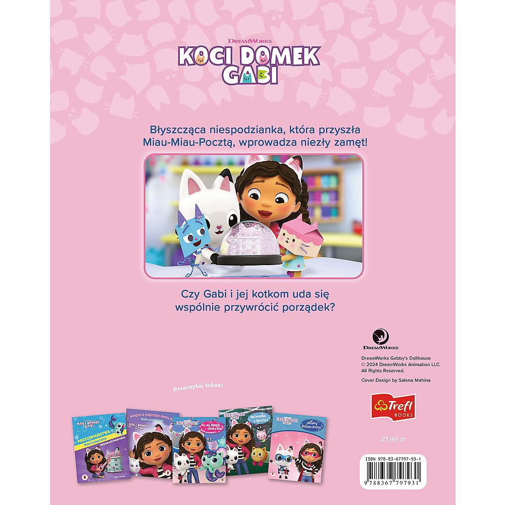Kolorowanka Trefl Gabby Koci Domek Gabi. Domek do góry kotami (Ks79793)