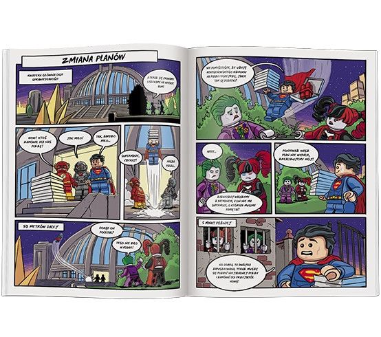 Książeczka edukacyjna Ameet LEGO® DC Super Heroes™. Superman rusza na pomoc (LNC 6462)