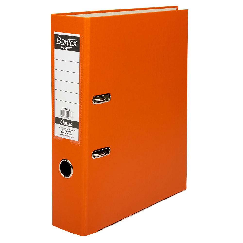 Segregator dźwigniowy Bantex Classic A4 75mm pomarańczowy (400143828)