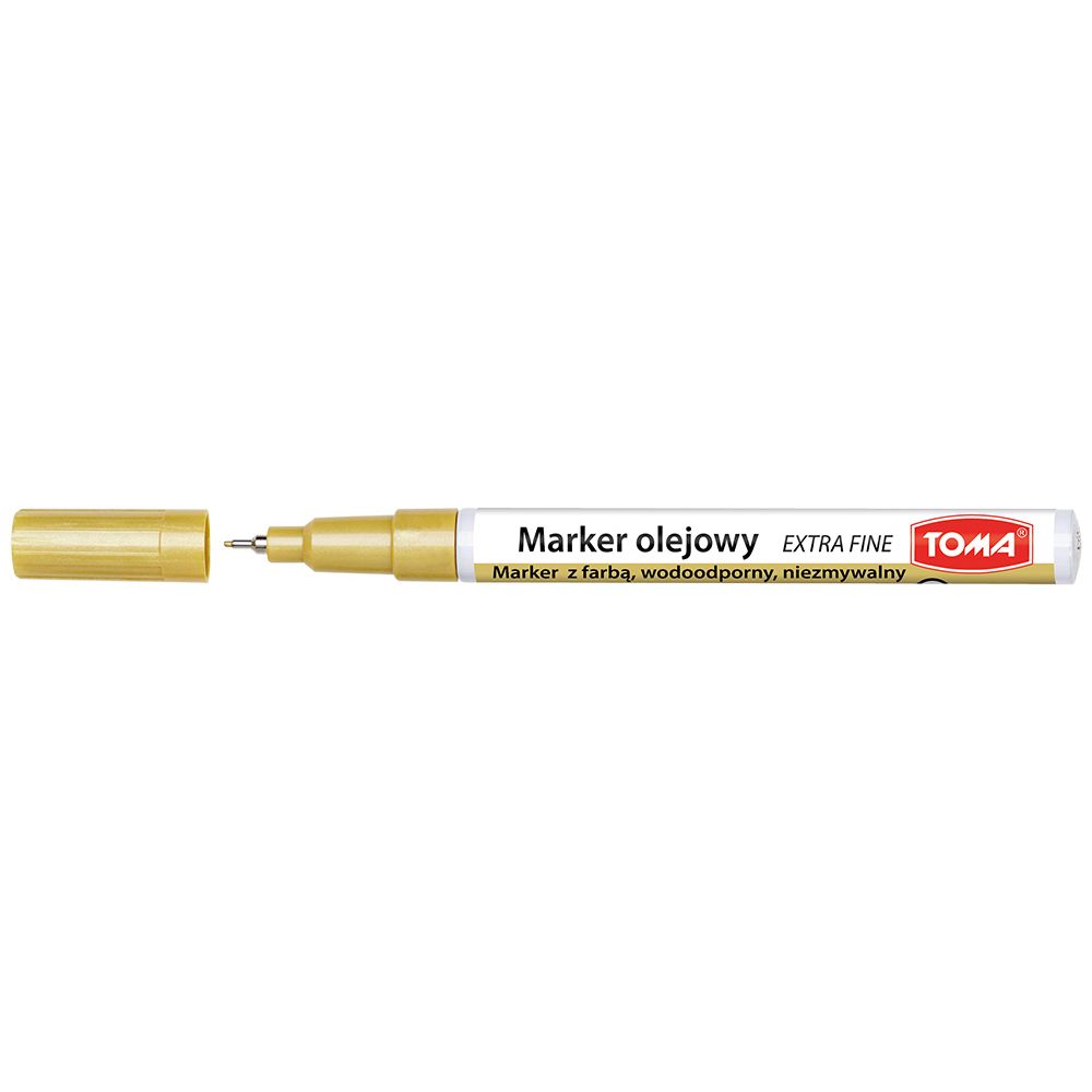 Marker olejowy Toma extra fine złoty 0,9mm (TO-442 9 6)