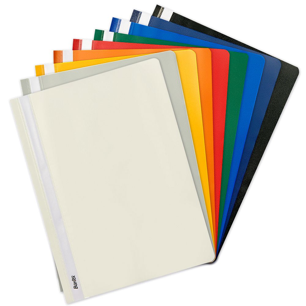 Skoroszyt Bantex 400076724 A4 granatowy polipropylen PP (400076724)