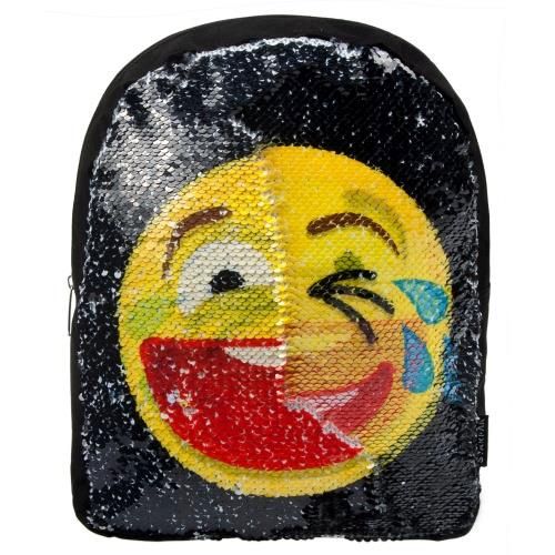 Plecak Starpak z cekinami emoji (388279)