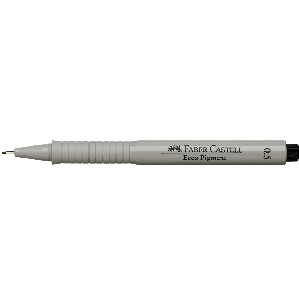Cienkopis kreślarski Faber Castell Ecco Pigment czarny 0,5mm 1kol. (FC166599)