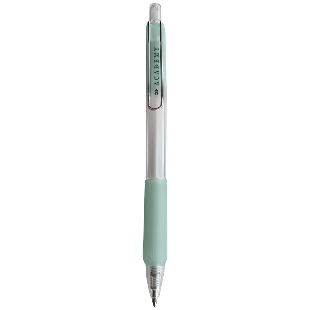 Długopis żelowy PASTEL ACADEMY automatyczny SILKY z gripem niebieski 0,7mm Interdruk (żelowy)