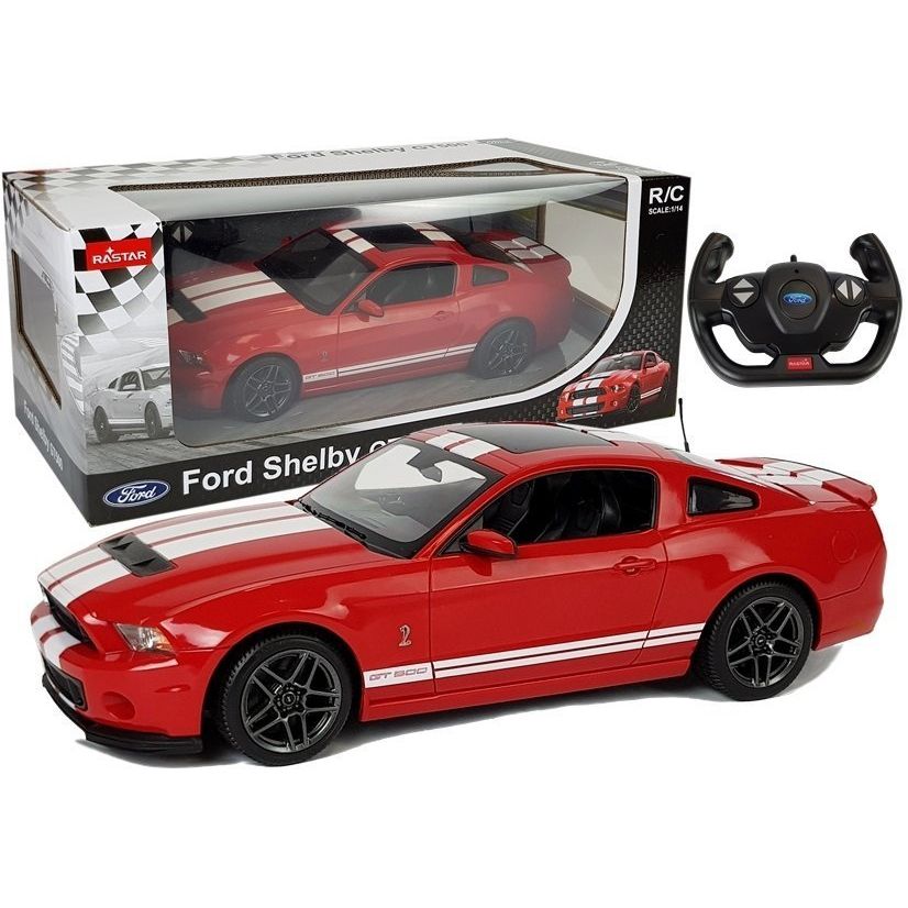 Samochód Rastar R/C Ford Shelby Rastar 1:14 Czerwony (6013)