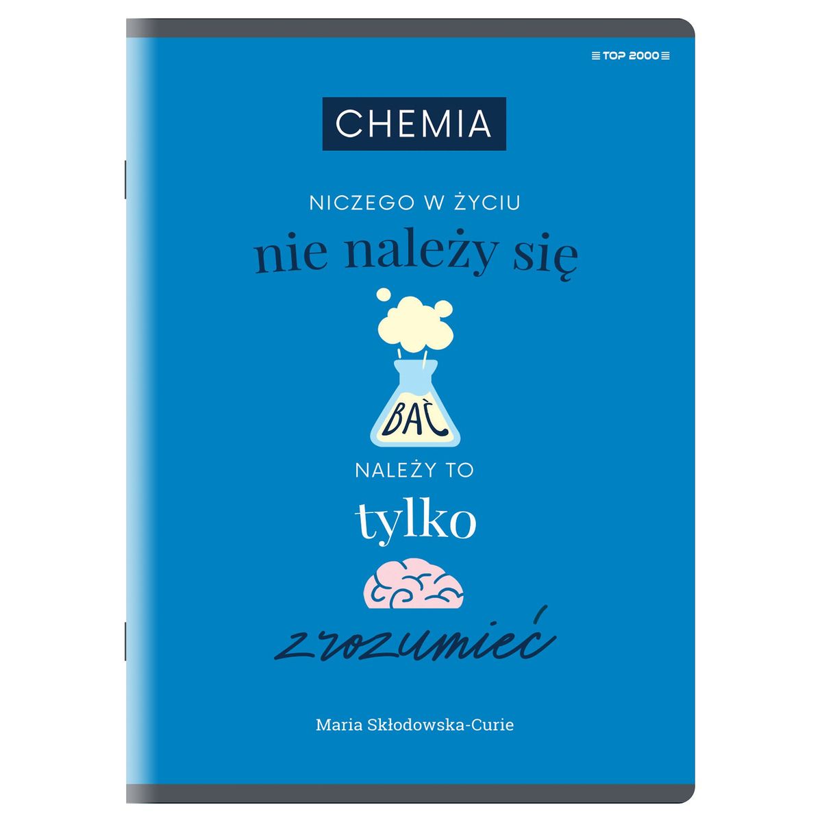 Zeszyt Top 2000 chemia megamix A5 60k. 60g krata (400152060)
