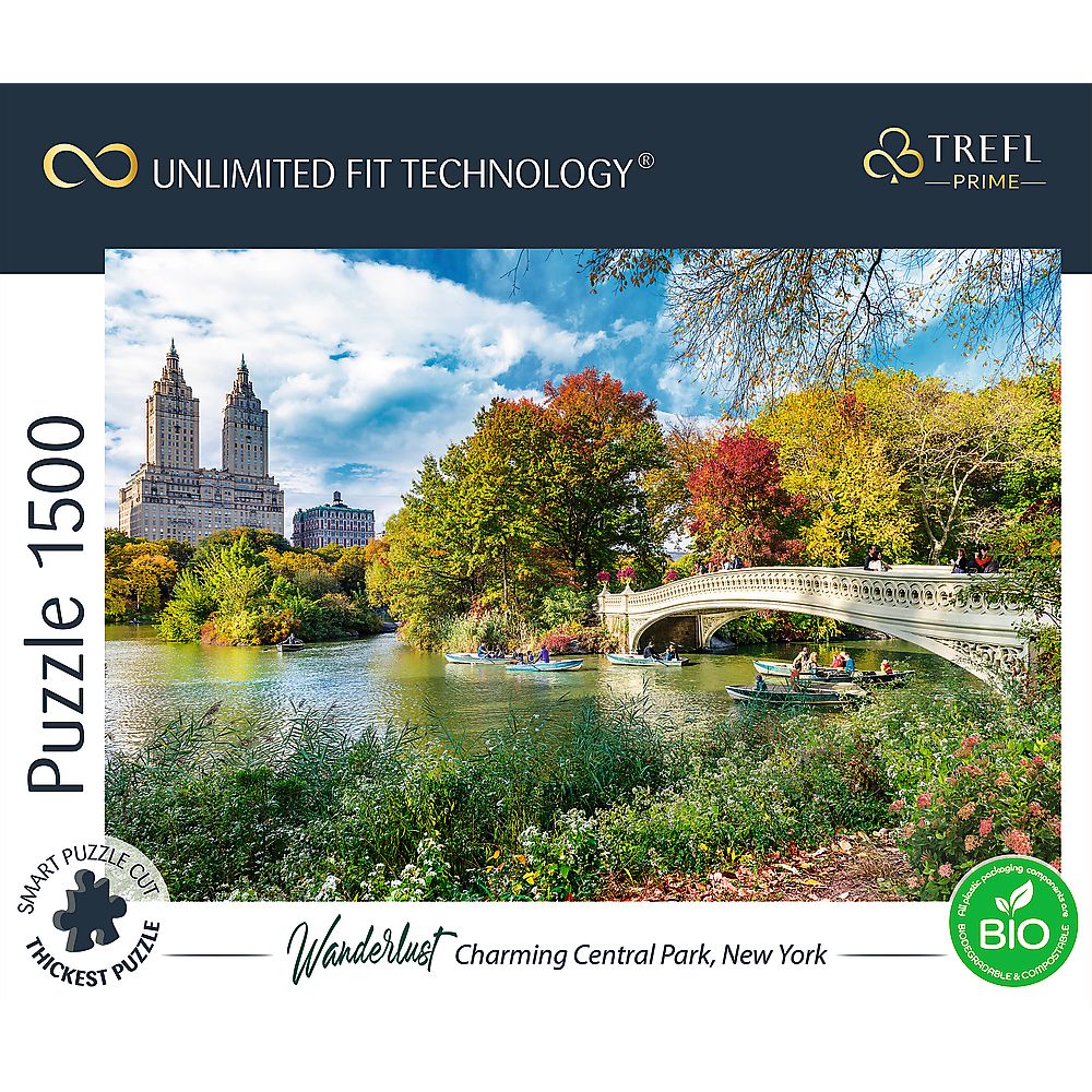 Puzzle Trefl UFT Wanderlust: Charming Central Park, New York 1500 el. (26194)