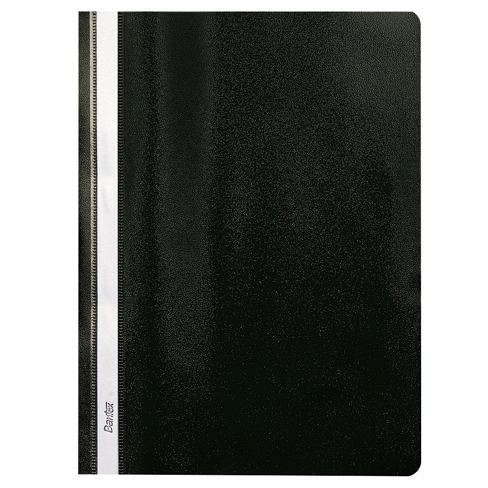 Skoroszyt Bantex PP Standard A4 czarny polipropylen PP (400076730)