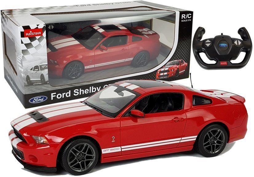 Samochód Rastar R/C Ford Shelby Rastar 1:14 Czerwony (6013)
