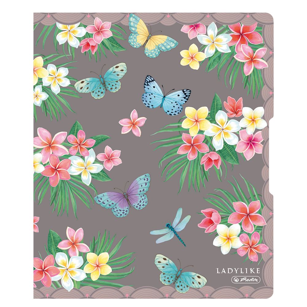 Segregator ringowy Herlitz 50044047 LadyLike Butterflies A4 25mm (300001533)
