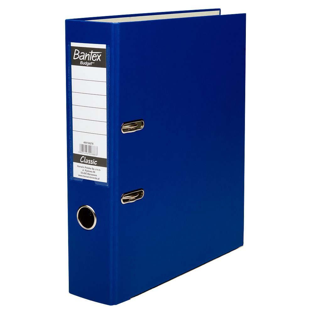 Segregator dźwigniowy Bantex Classic A4 7,5 cm granatowy (400136278)