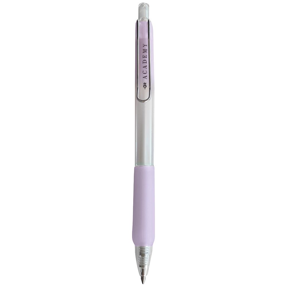 Długopis żelowy PASTEL ACADEMY automatyczny SILKY z gripem niebieski 0,7mm Interdruk (żelowy)