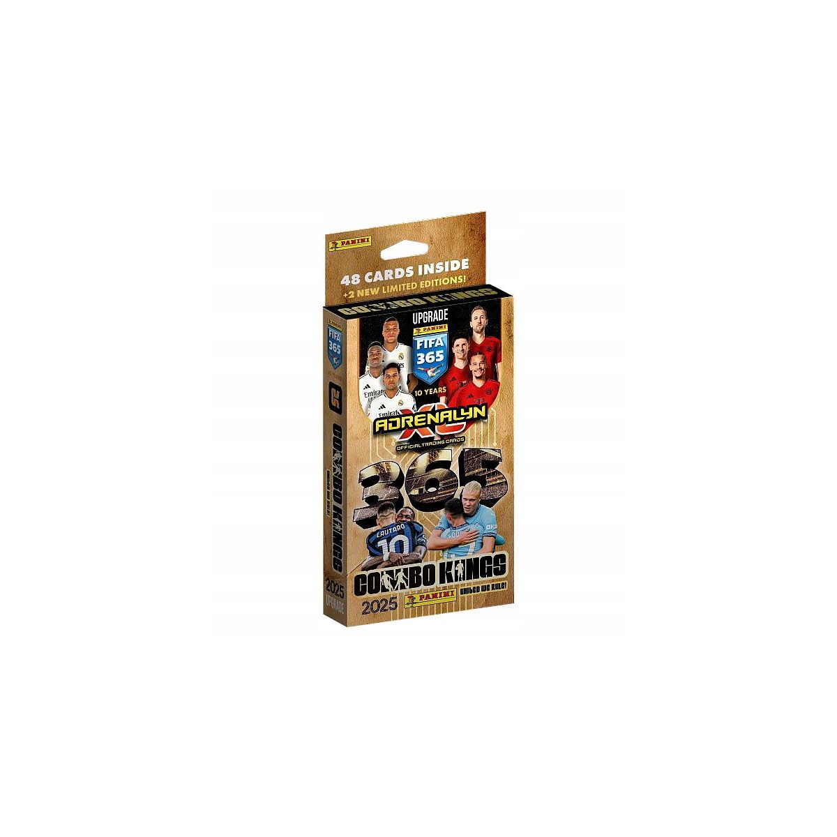 Karty Panini FIFA 365 2025 UPGRADE COMBO KINGS (02466) 48 sztuk