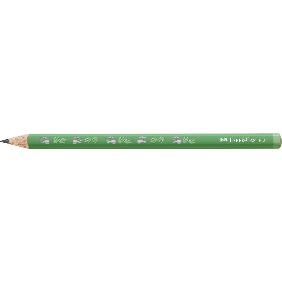 Ołówek Faber Castell jumbo edycja dinozaury zielony HB (111521 FC)