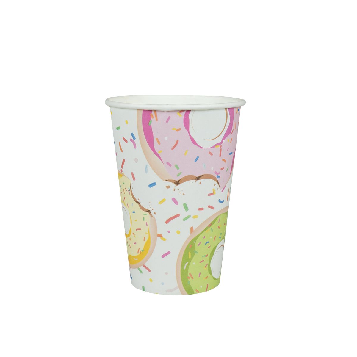 Kubek jednorazowy Arpex pączki papier 200ml (DC4237)